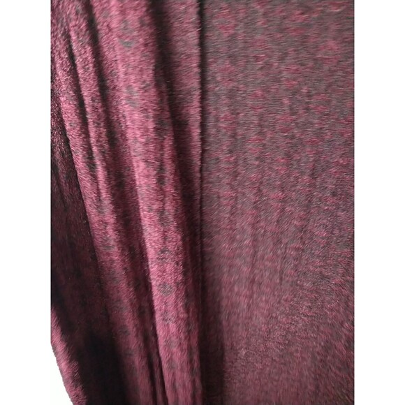 CENY Woman M Burgundy Duster Cardigan Sweater Pockets LS Casual Comfort NWOT - Picture 4 of 8